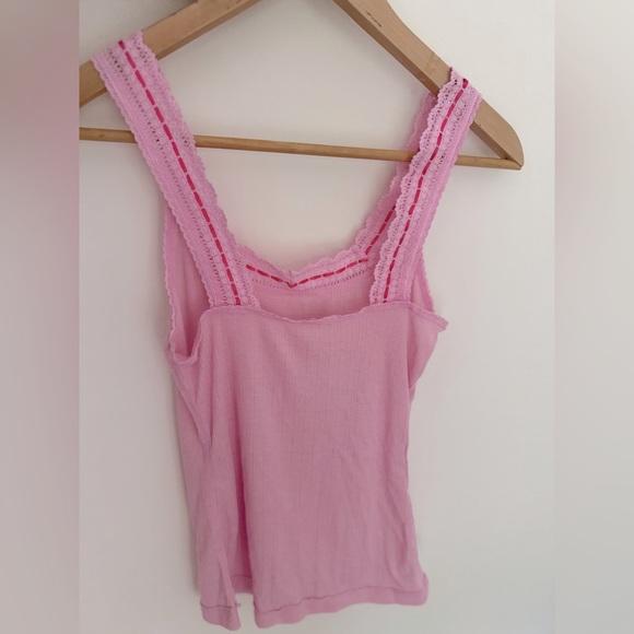 Intimately Only You Tank NWOT pink combo folk - Picture 4 of 4